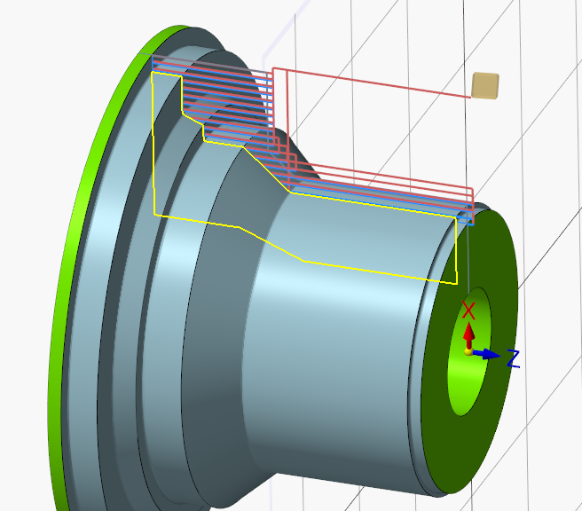 Turning: custom stock profile definition